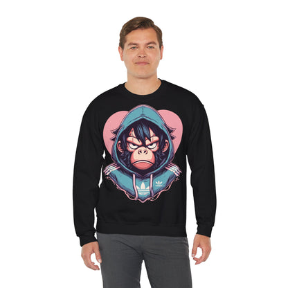 Cool Gorilla Graphic Unisex Heavy Blend™ Crewneck Sweatshirt