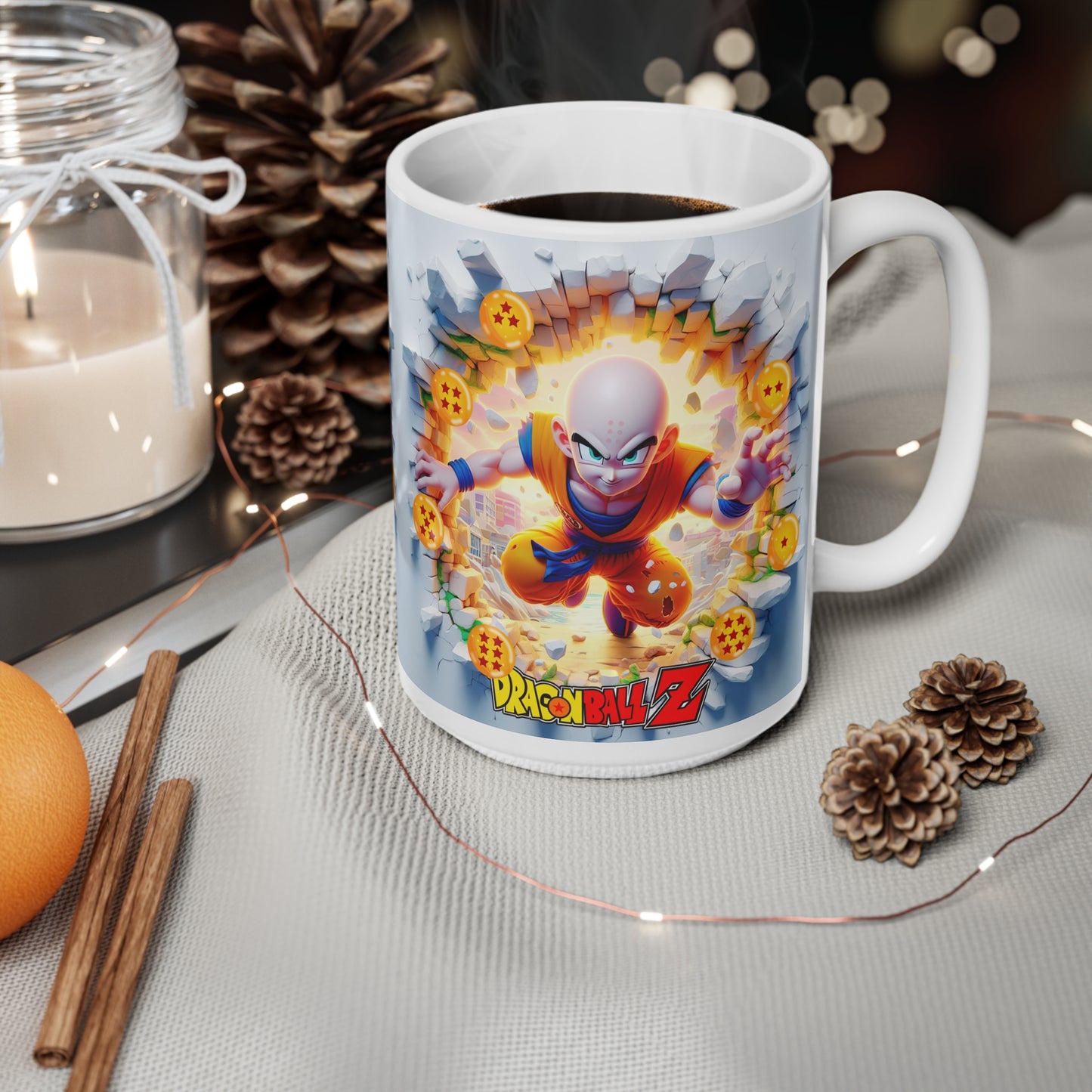 Dragon Ball Z Ceramic Coffee Cups - 11oz & 15oz - Anime Inspired Mugs for Fans