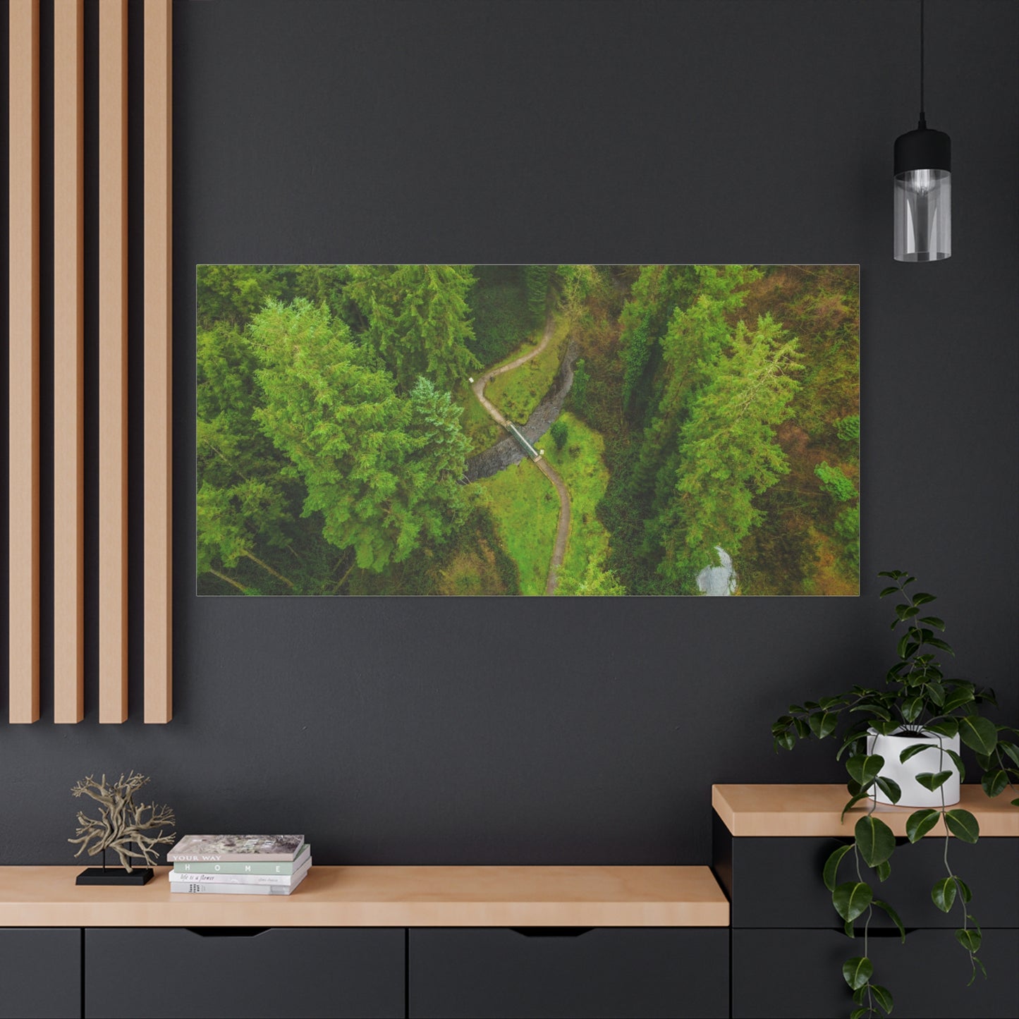 Glanageenty Forest Matte Canvas, Stretched, 1.25"