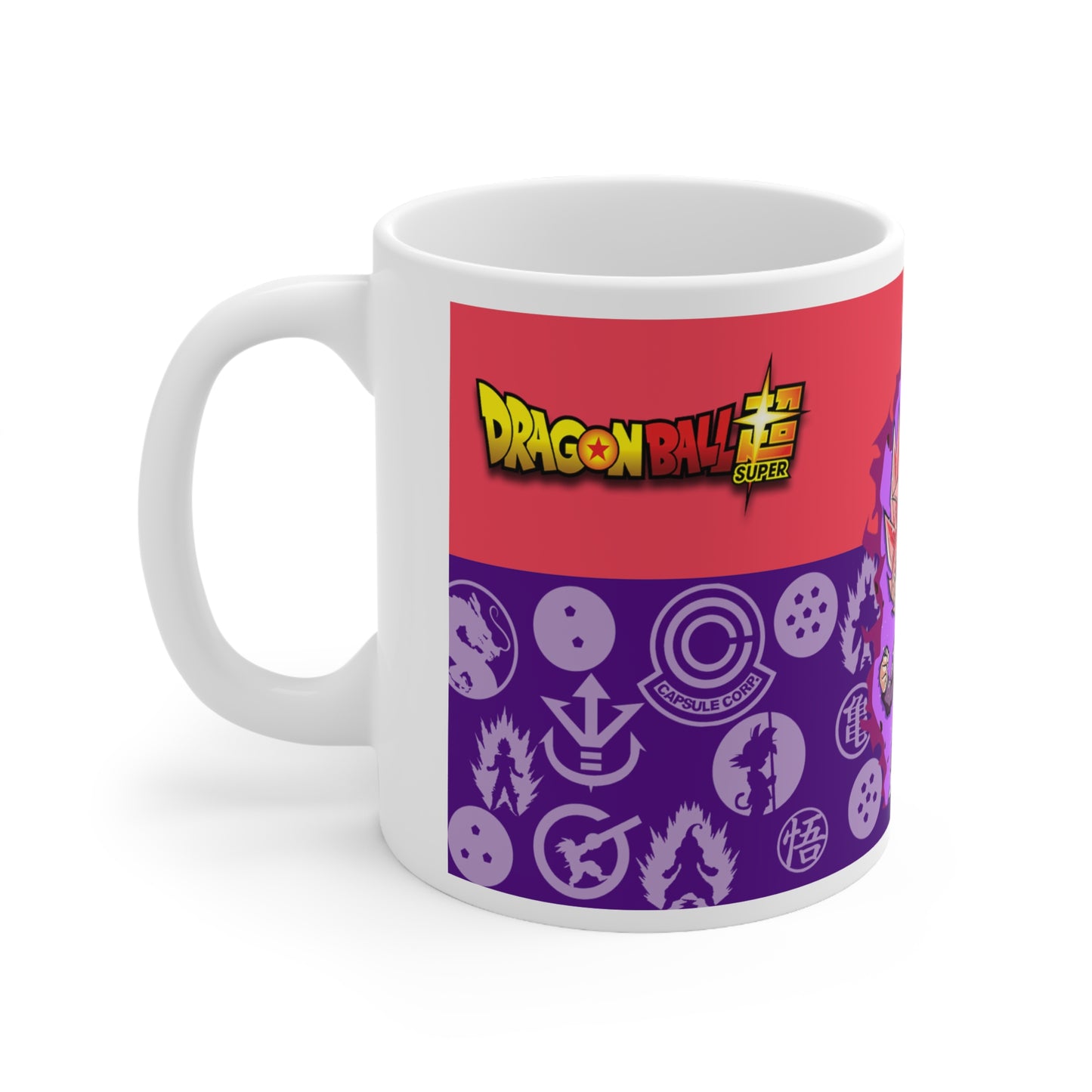 Dragon Ball Super Ceramic Coffee Cup - 11oz & 15oz - Perfect for Fans and Collectors