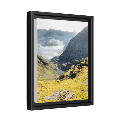 Kerry Mount Matte Canvas, Framed (Multi-color)