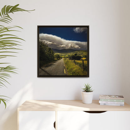 Somewhere In Kerry Matte Canvas, Framed (Multi-color)