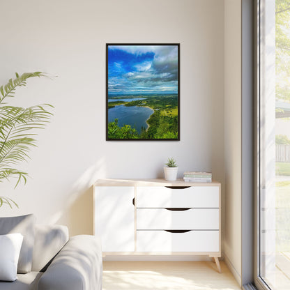 Killarney Trail 2 Matte Canvas, Framed (Multi-color)