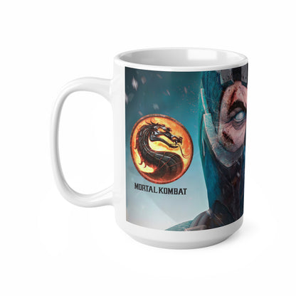 Mortal Kombat Ceramic Coffee Cup - 11oz & 15oz - Perfect for Gamers!