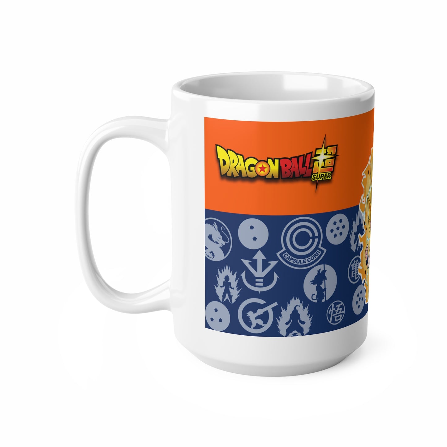 Dragon Ball Super Ceramic Coffee Cup - 11oz & 15oz | Perfect for Fans and Collectors