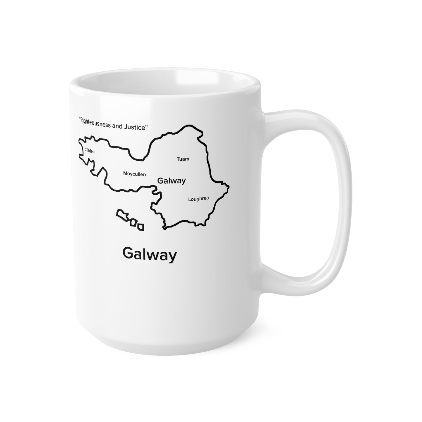 Galway Ceramic Coffee Cup - 11oz & 15oz