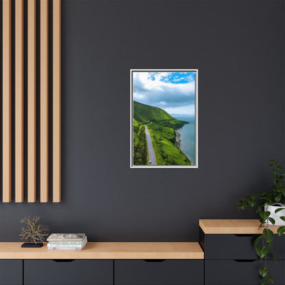 Ring of Kerry Drive Matte Canvas, Framed (Multi-color)