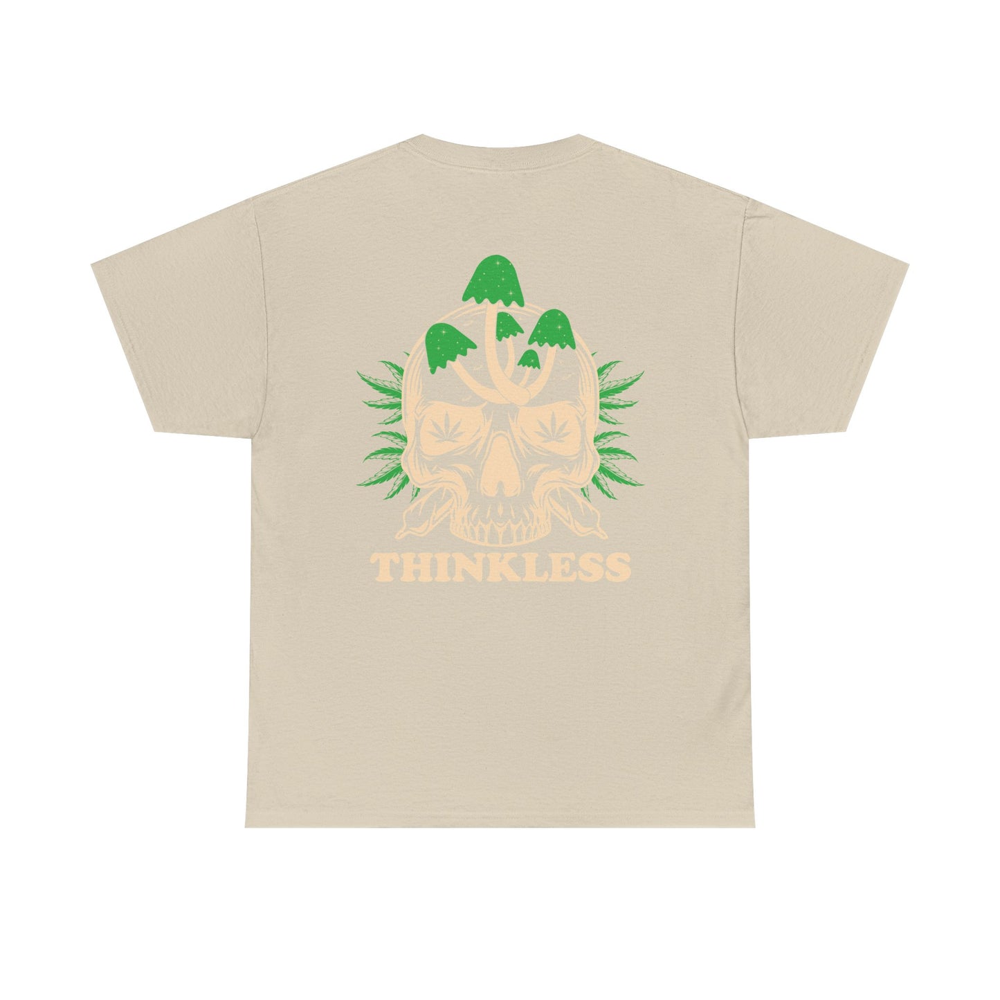 Mushroom Skull 'THINKLESS' T-Shirt