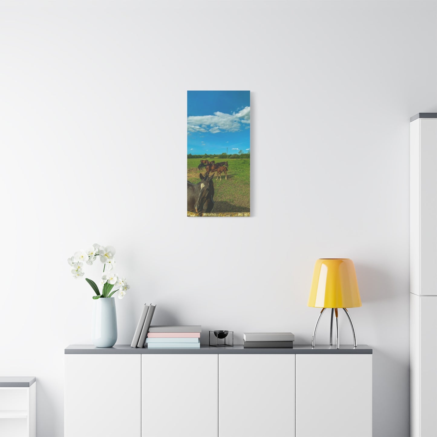 Horse Matte Canvas, Stretched, 1.25"
