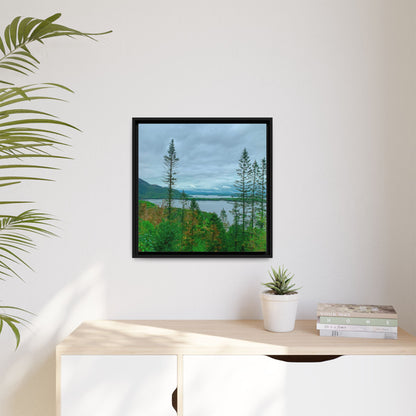 Torc Mountain Trail 2 Matte Canvas, Framed (Multi-color)