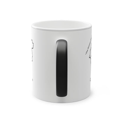 Carlow Magic Mug: Color - Changing Coffee Cup with Artistic Map Design