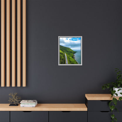 Ring of Kerry Drive Matte Canvas, Framed (Multi-color)