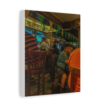 Irish Pub Matte Canvas, Stretched, 1.25"