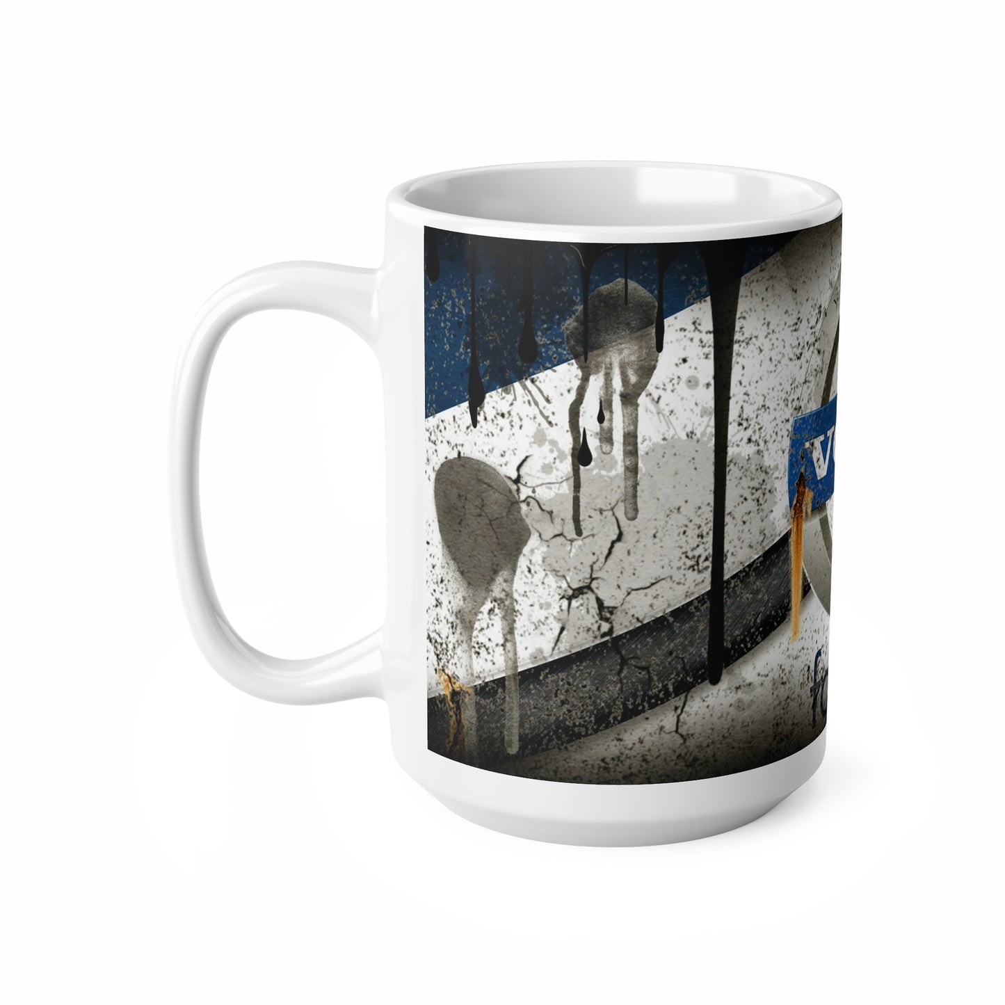 Unique Volvo Ceramic Coffee Cups - 11oz & 15oz | Stylish Automotive Mug for Coffee Lovers