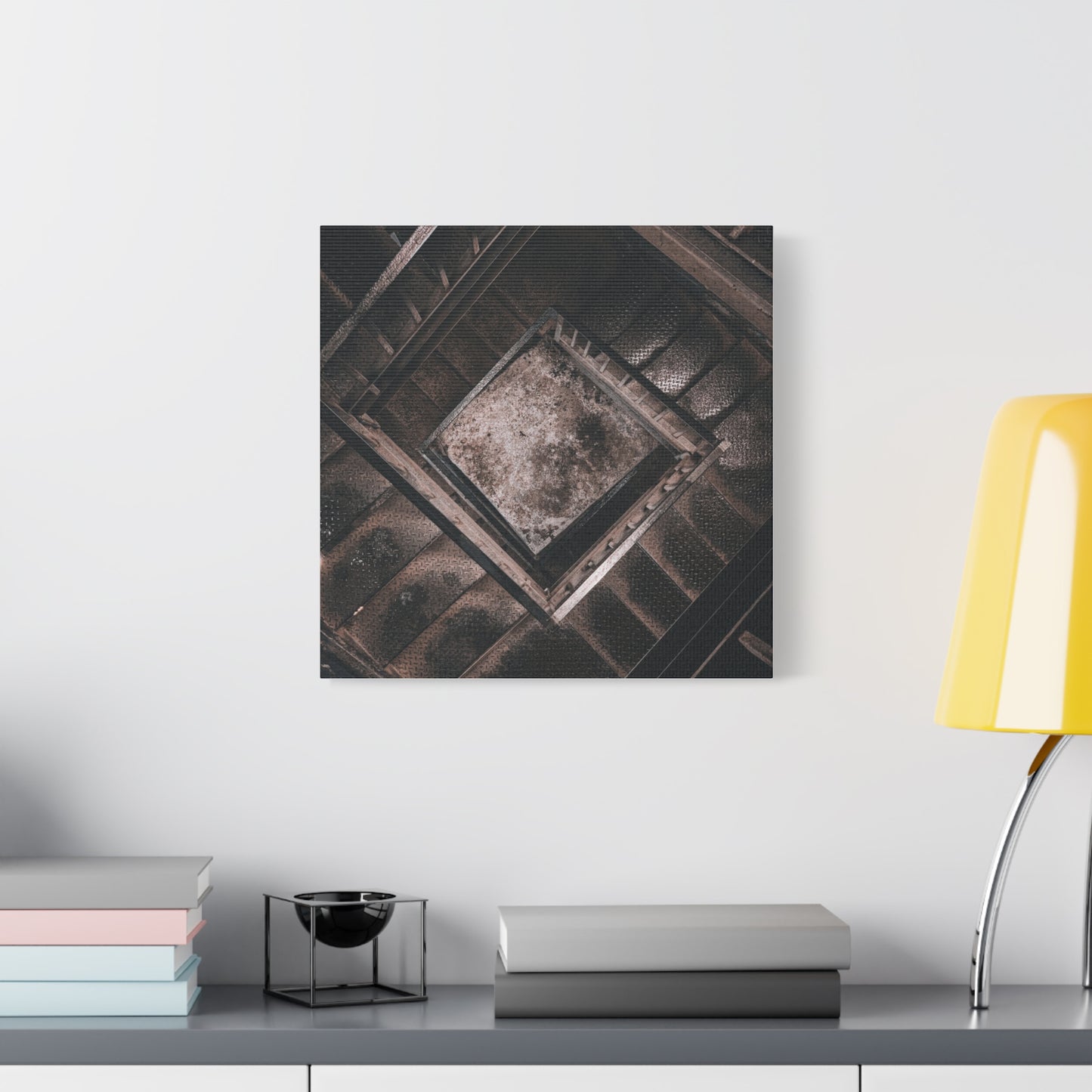 Stairs to Demon World Matte Canvas, Stretched, 1.25"