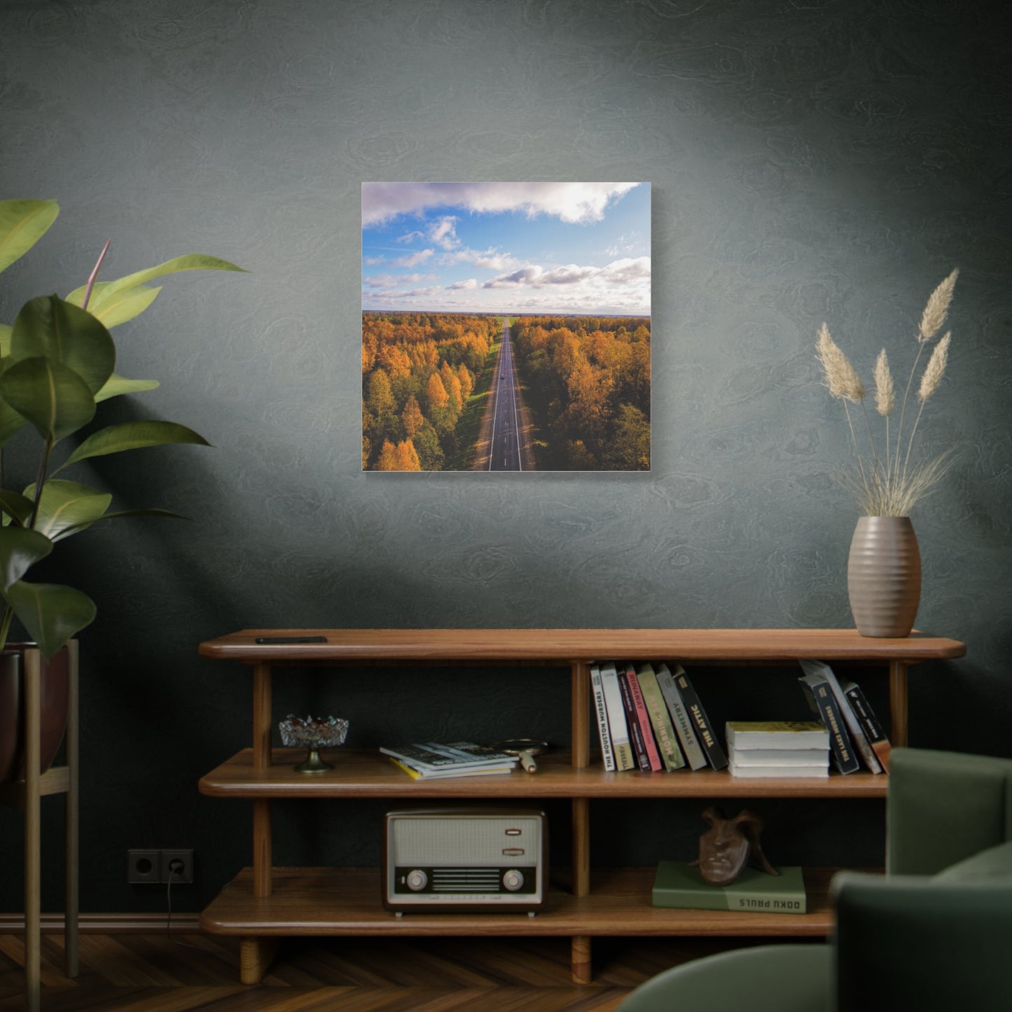 Somewhere in Lithuania Matte Canvas, Stretched, 1.25"