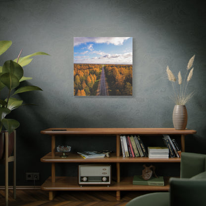 Somewhere in Lithuania Matte Canvas, Stretched, 1.25"