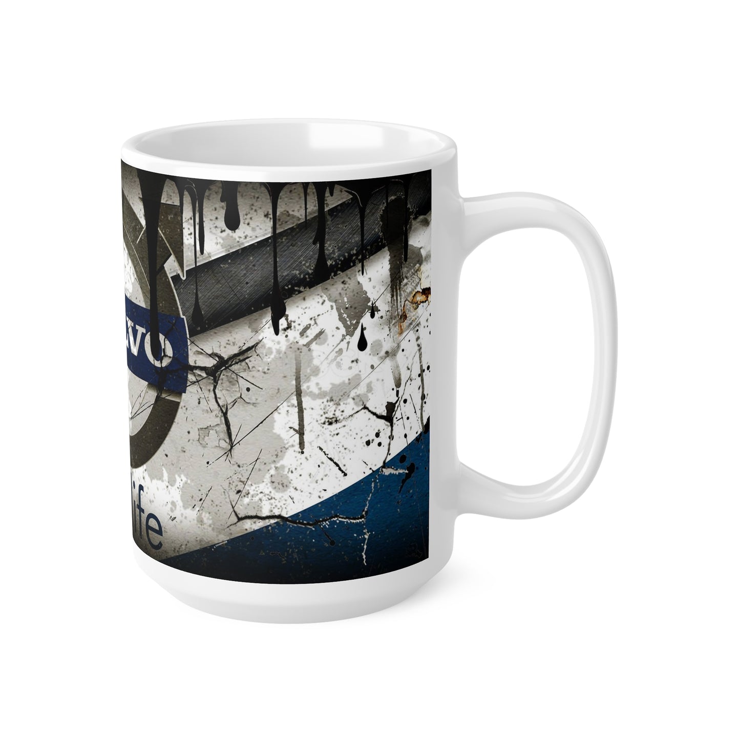 Volvo-Themed Ceramic Coffee Mug | 11oz & 15oz – Perfect for Car Enthusiasts