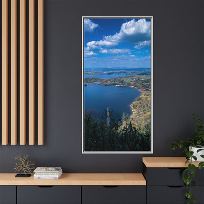 Kuckross Lake Matte Canvas, Framed (Multi-color)