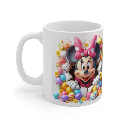 Minnie Mouse Easter Ceramic Coffee Cups - Fun 11oz & 15oz Mugs