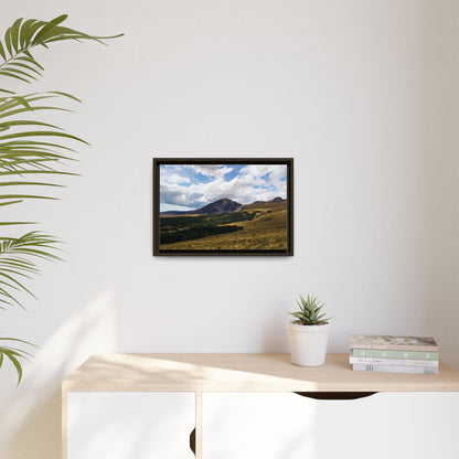 Mount Brandon Matte Canvas, Framed (Multi-color)