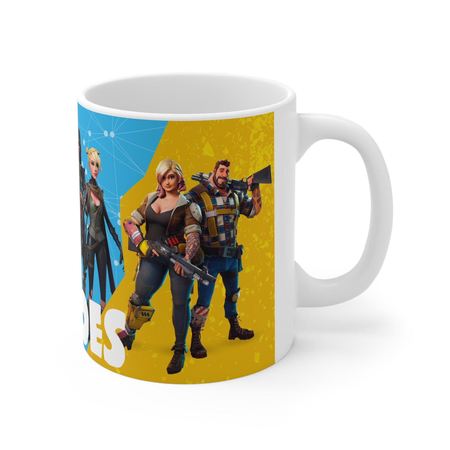 Fortnite Heroes Ceramic Coffee Mug - 11oz & 15oz