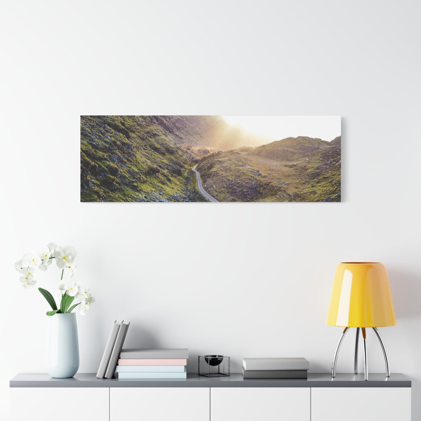 Valley Road Matte Canvas, Stretched, 1.25"
