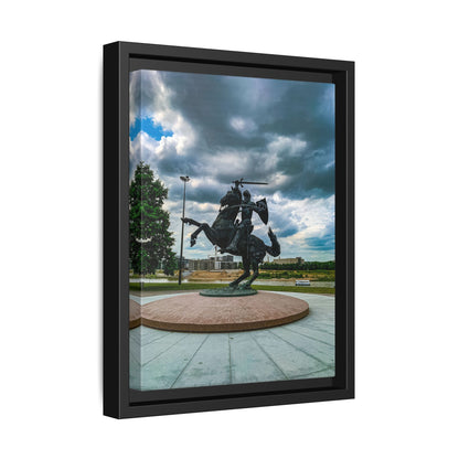 Kaunas Matte Canvas, Framed (Multi-color)