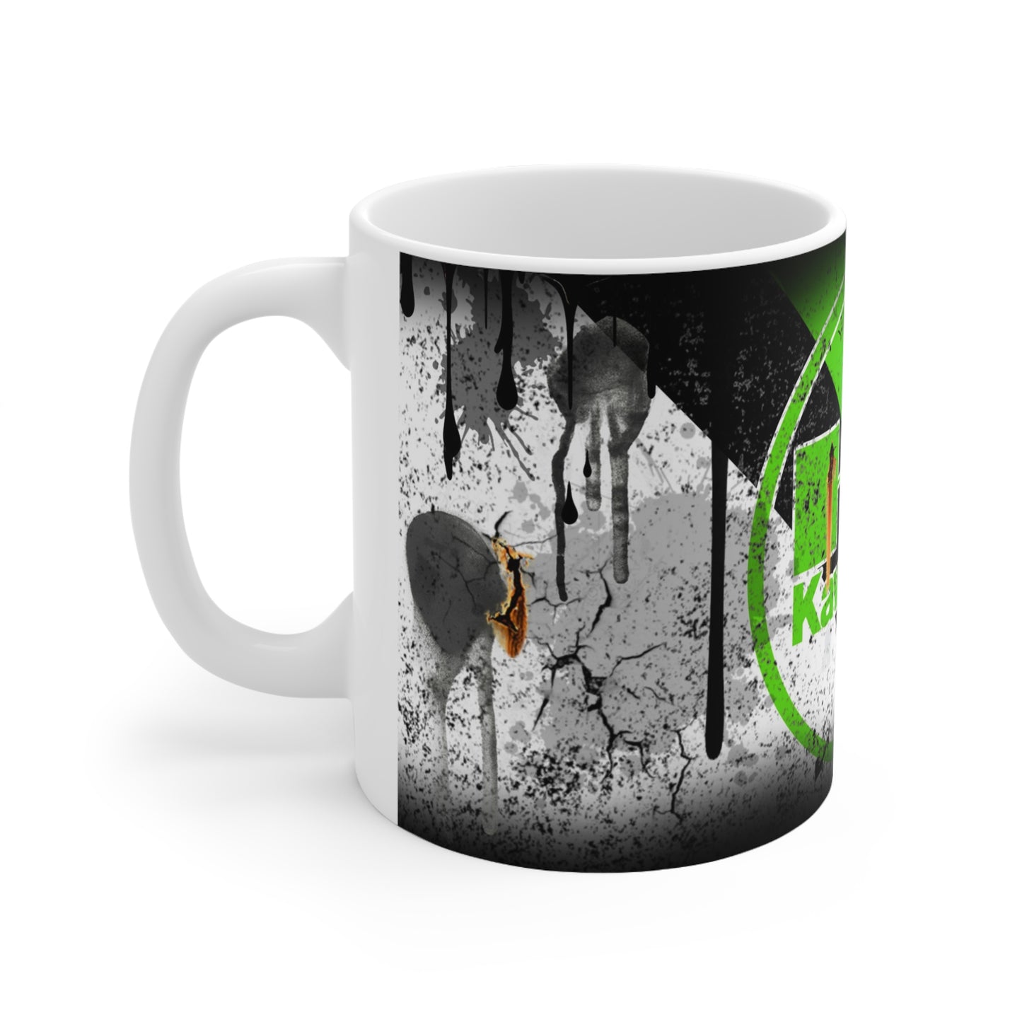Kawasaki Graffiti Ceramic Coffee Mug - 11oz & 15oz