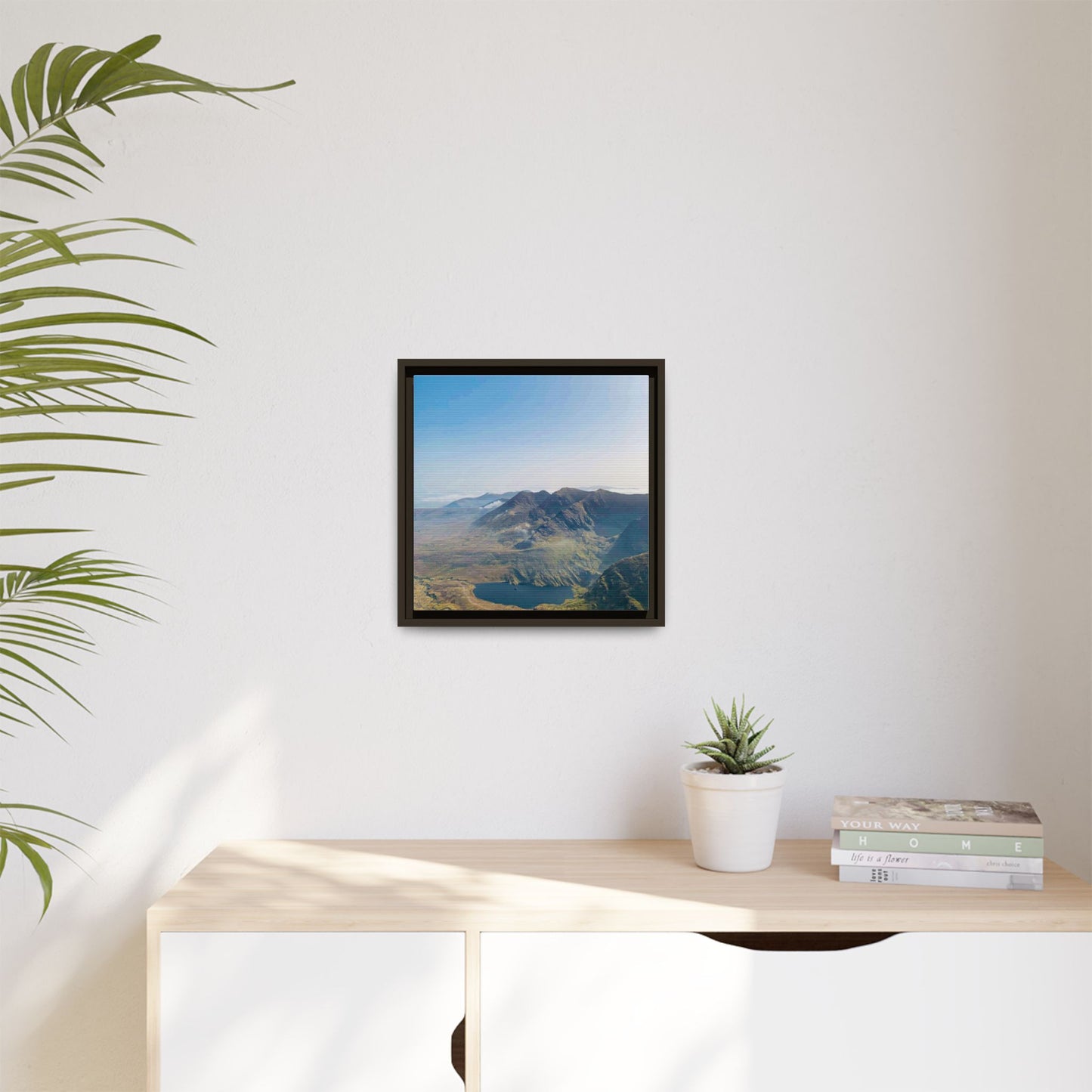 MacGillycuddy's Reeks Matte Canvas, Framed (Multi-color)