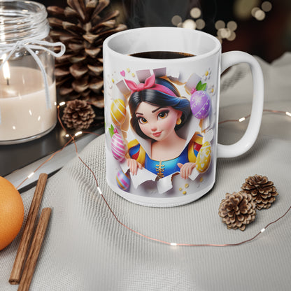 Easter-Themed Ceramic Coffee Mug with Festive Design