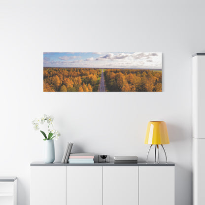 Somewhere in Lithuania Matte Canvas, Stretched, 1.25"