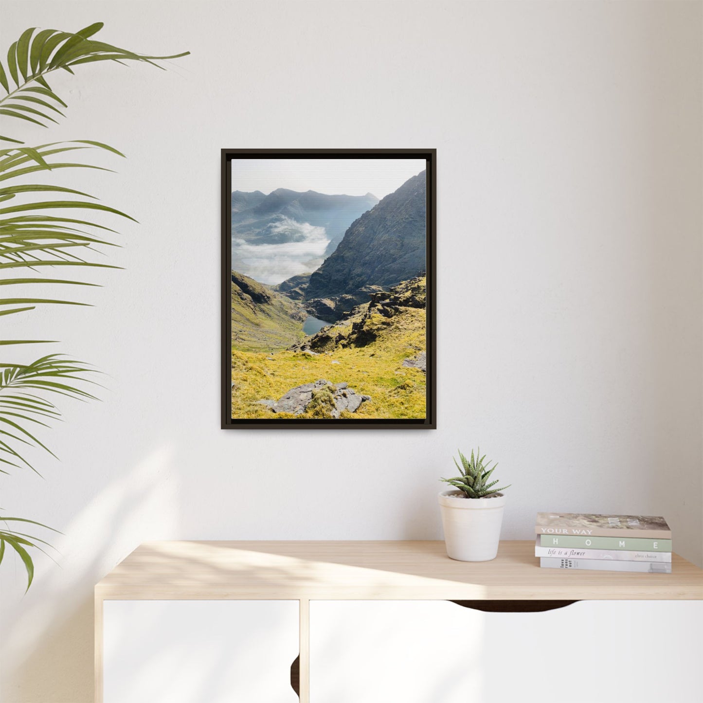 Kerry Mount Matte Canvas, Framed (Multi-color)