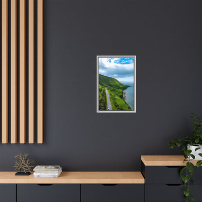 Ring of Kerry Drive Matte Canvas, Framed (Multi-color)