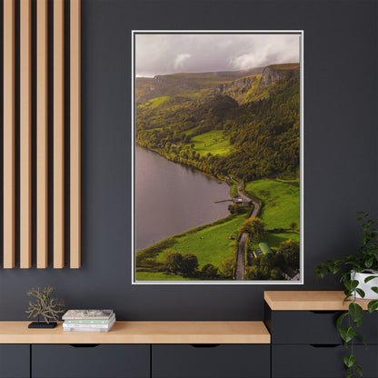 South in Aghadh an Aird or The Devil's Cheney Matte Canvas, Framed (Multi-color)