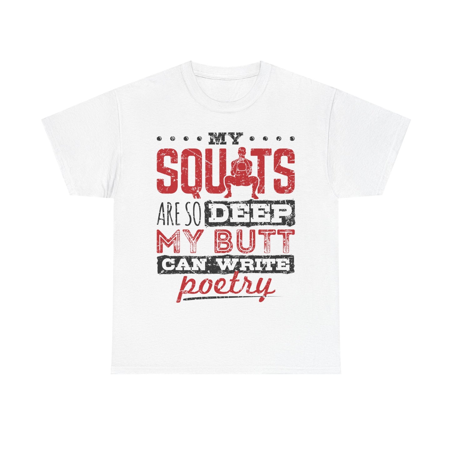 Funny Fitness Quote Unisex Heavy Cotton Tee - Perfect for Gym Lovers