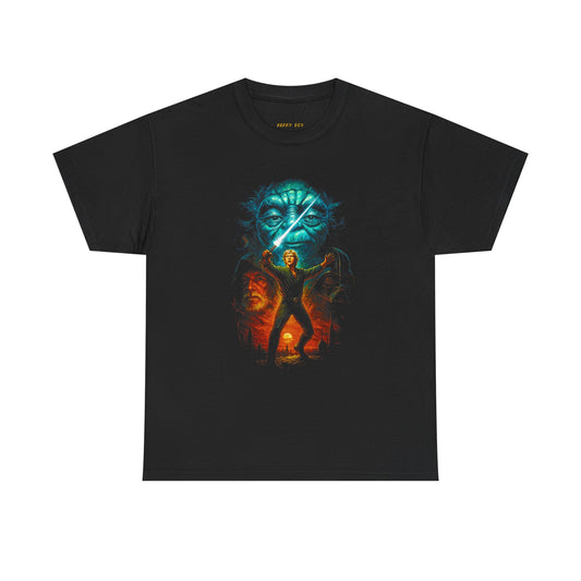 Sci‑Fi Adventure Tee — Retro Space Hero Graphic T‑Shirt