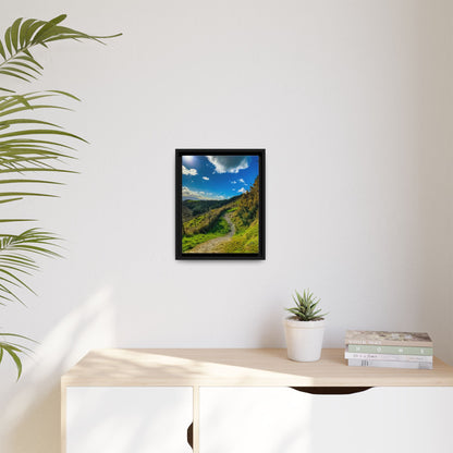 Glanageenty Forest Trail  Matte Canvas, Framed (Multi-color)
