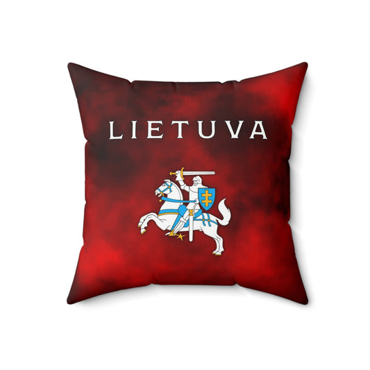 Lietuva Patriotic Square Pillow | Stylish Home Decor
