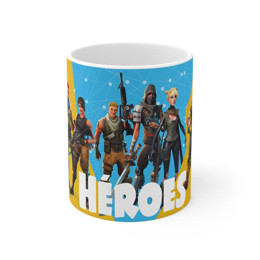 Fortnite Heroes Ceramic Coffee Mug - 11oz & 15oz