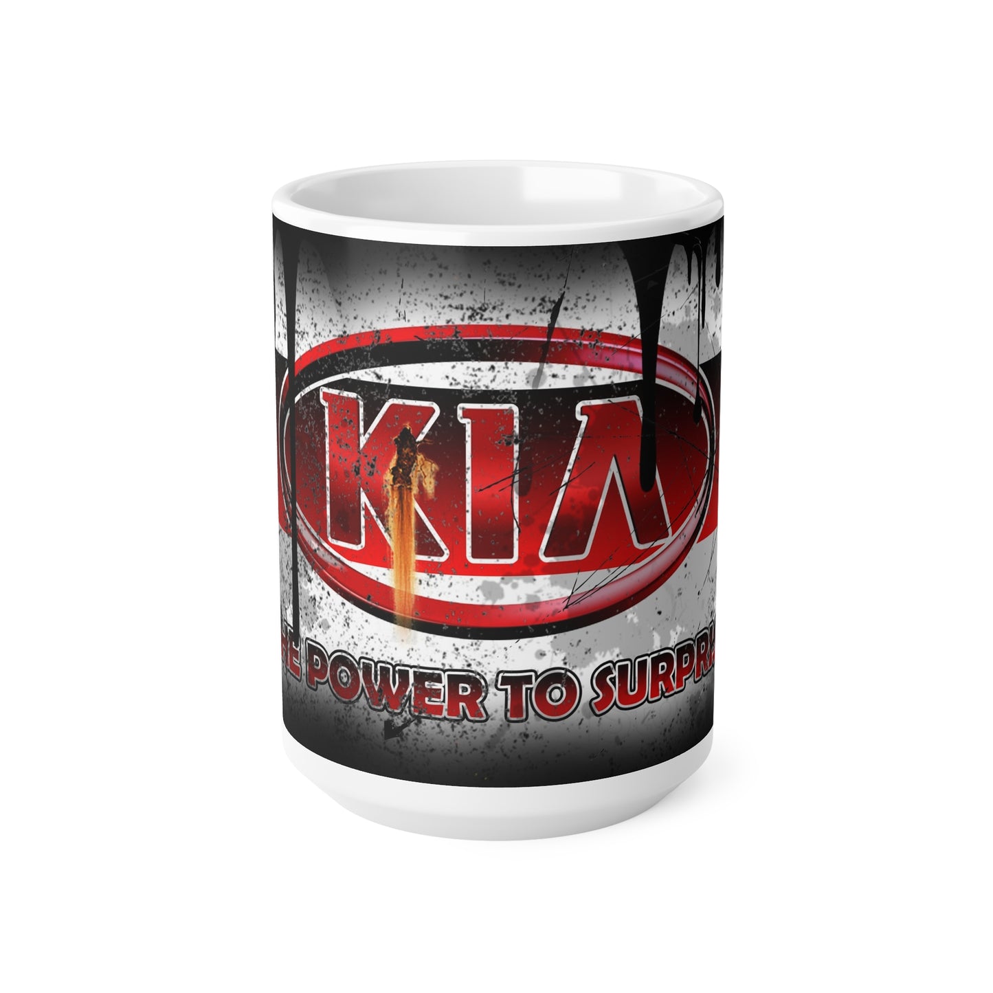 Kia Inspired Ceramic Coffee Cup - 11oz & 15oz - Perfect for Car Enthusiasts