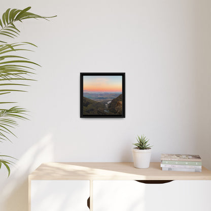 On The Way To Mount Brandon Matte Canvas, Framed (Multi-color)