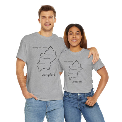 Longford Unisex Heavy Cotton Tee White Edition