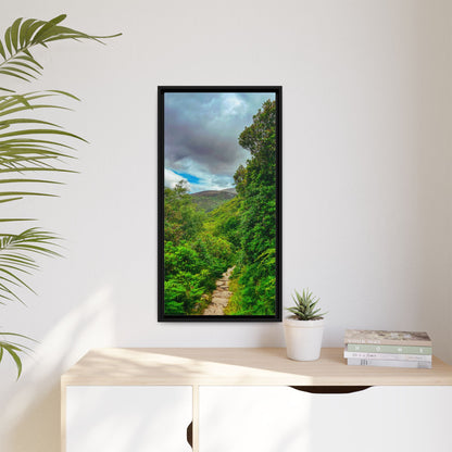 Torc Trail Matte Canvas, Framed (Multi-color)