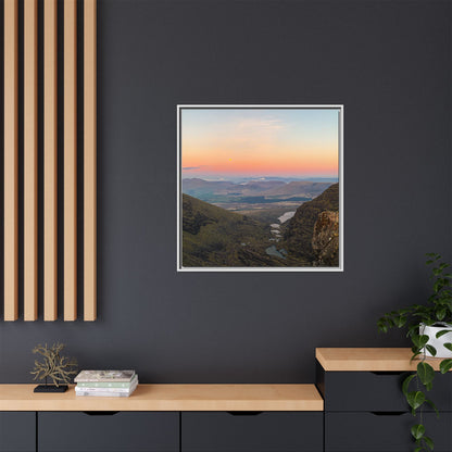 On The Way To Mount Brandon Matte Canvas, Framed (Multi-color)
