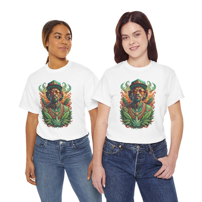Reggae Lion Tee — Rasta Portrait Graphic T-Shirt