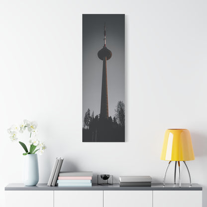 Vilnius TV Tower Matte Canvas, Stretched, 1.25"