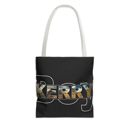 Kerry Boy Black - Black Tote Bag (AOP)