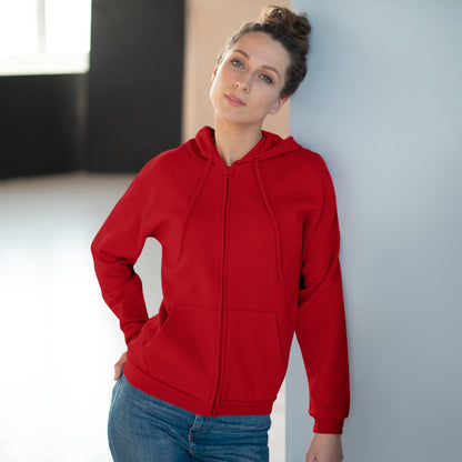 Motivational Zip Hoodie - "No Fear, No Limits, No Excuses"