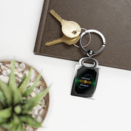 Ireland Signals Rectangle Keyring